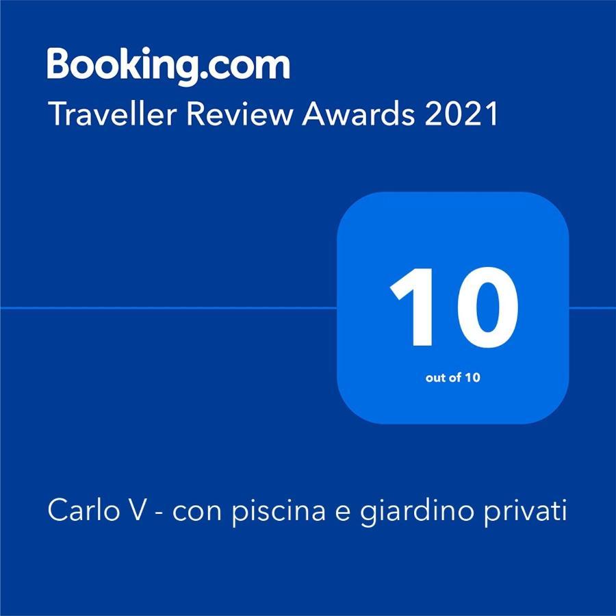 Carlo V - Con Piscina E Giardino Privati Apartment เลชเช ภายนอก รูปภาพ