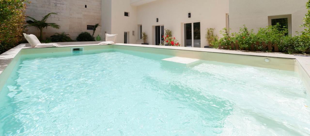 Carlo V - Con Piscina E Giardino Privati Apartment เลชเช ภายนอก รูปภาพ