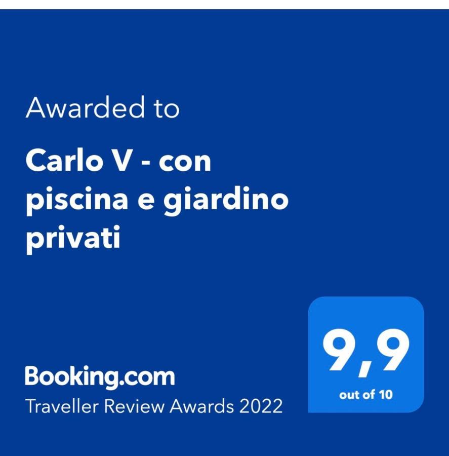 Carlo V - Con Piscina E Giardino Privati Apartment เลชเช ภายนอก รูปภาพ